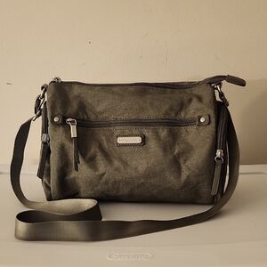 Baggallini Barrel Crossbody Bag w/Wristlet